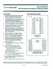 DataSheet DS1747 pdf